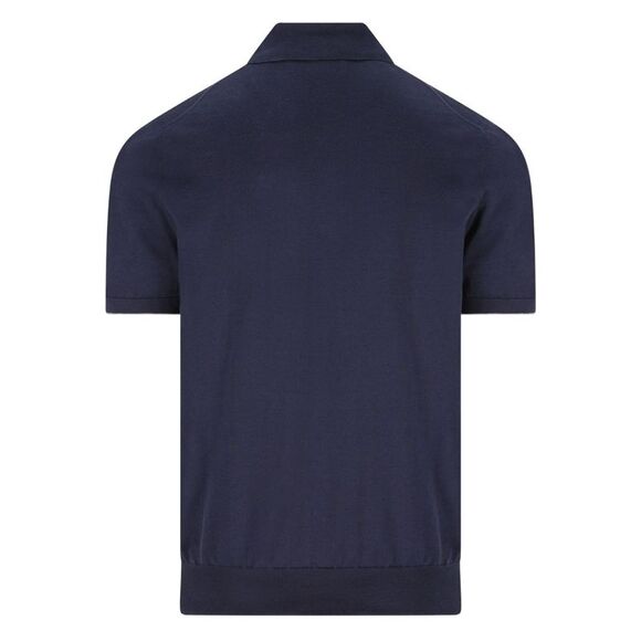 Brunello Cucinelli Men Logo Cotton Polo Shirt